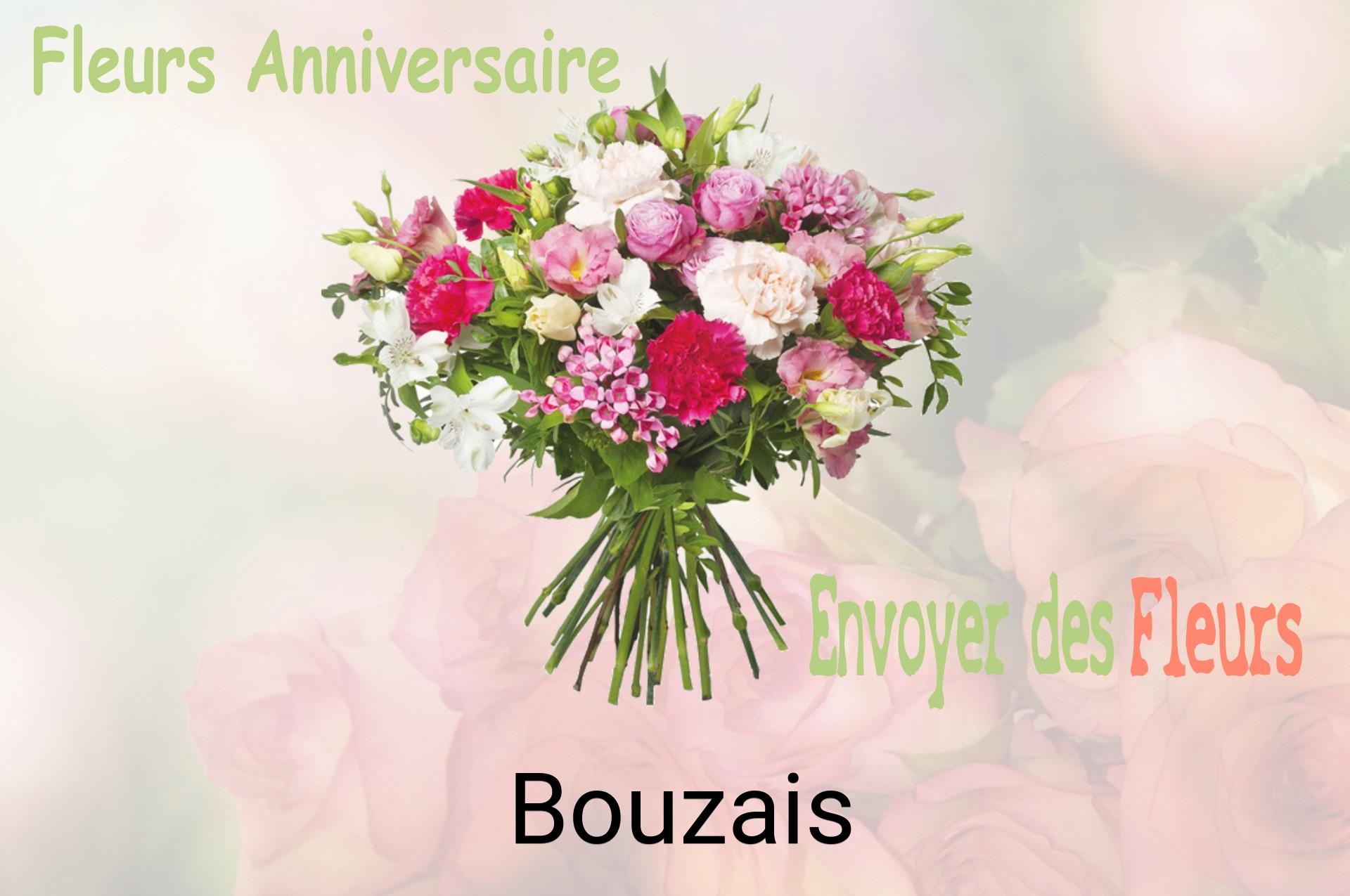 Bouquet de fleurs d’anniversaire livré à Bouzais