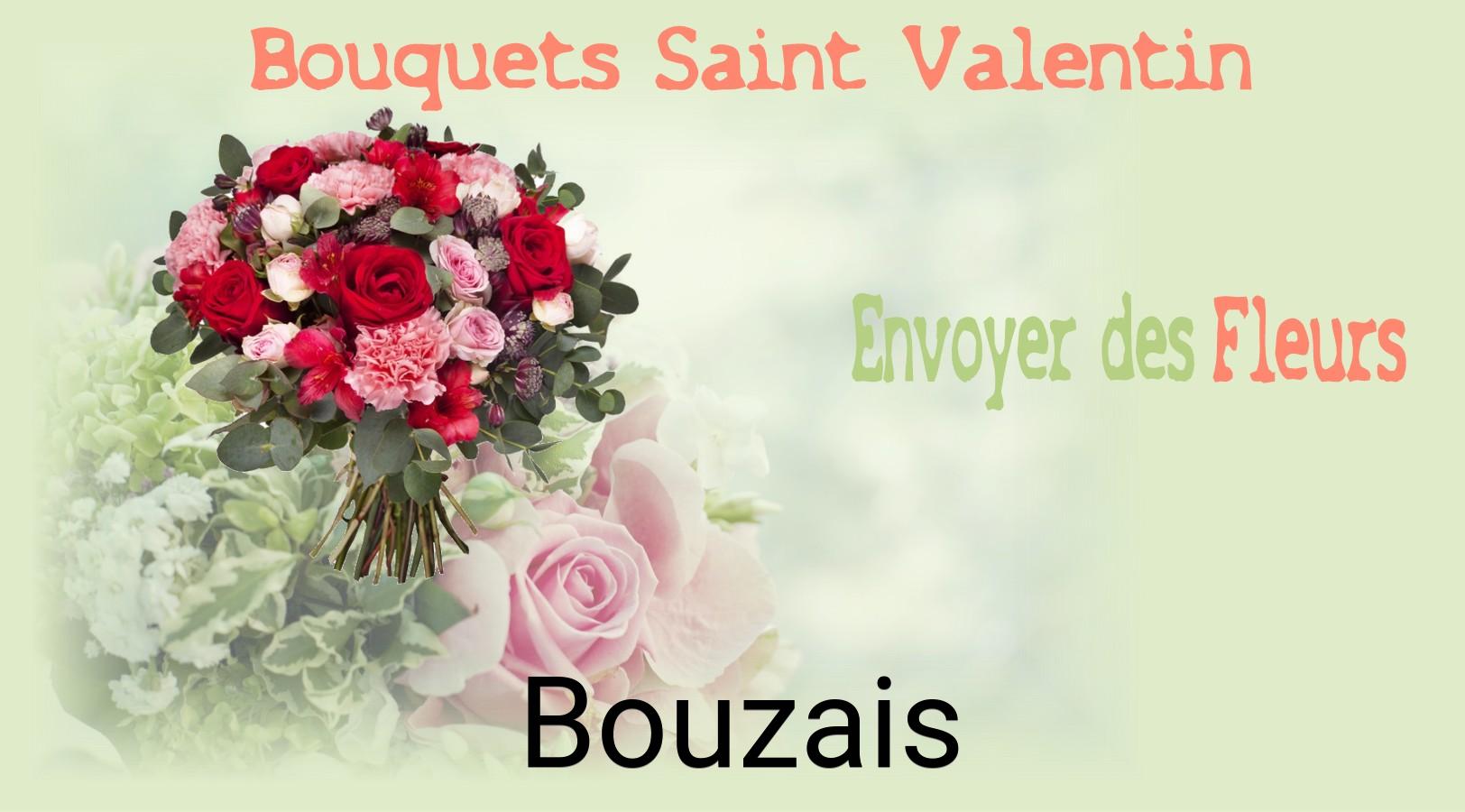 Roses de Saint-Valentin livrées à Bouzais